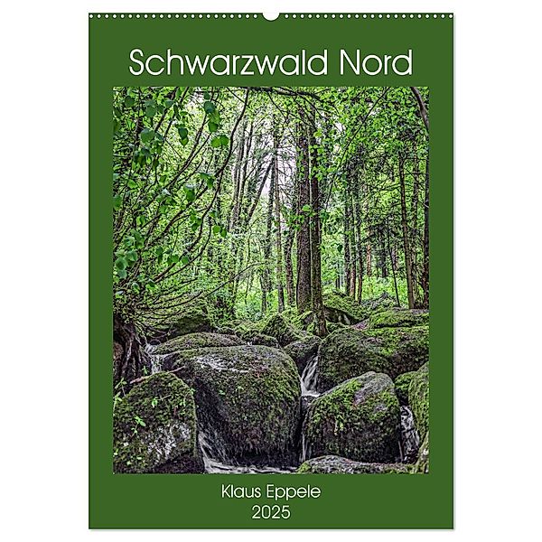 Schwarzwald Nord (Wandkalender 2025 DIN A2 hoch), CALVENDO Monatskalender, Calvendo, Klaus Eppele