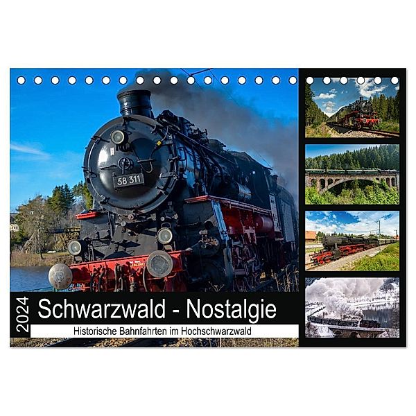 Schwarzwald-Nostalgie (Tischkalender 2024 DIN A5 quer), CALVENDO Monatskalender, Photo4emotion.com
