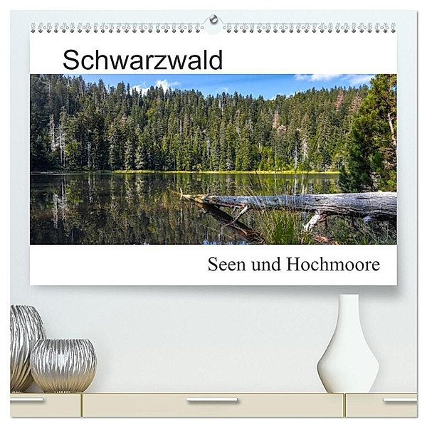 Schwarzwald, Seen und Hochmoore (hochwertiger Premium Wandkalender 2024 DIN A2 quer), Kunstdruck in Hochglanz, Jürgen Feuerer
