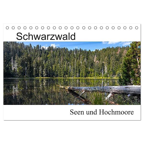Schwarzwald, Seen und Hochmoore (Tischkalender 2024 DIN A5 quer), CALVENDO Monatskalender, Jürgen Feuerer
