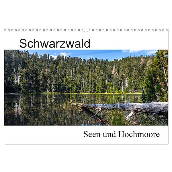 Schwarzwald, Seen und Hochmoore (Wandkalender 2024 DIN A3 quer), CALVENDO Monatskalender, Jürgen Feuerer