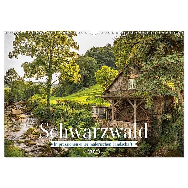 Schwarzwald (Wandkalender 2025 DIN A3 quer), CALVENDO Monatskalender, Calvendo, Conny Pokorny