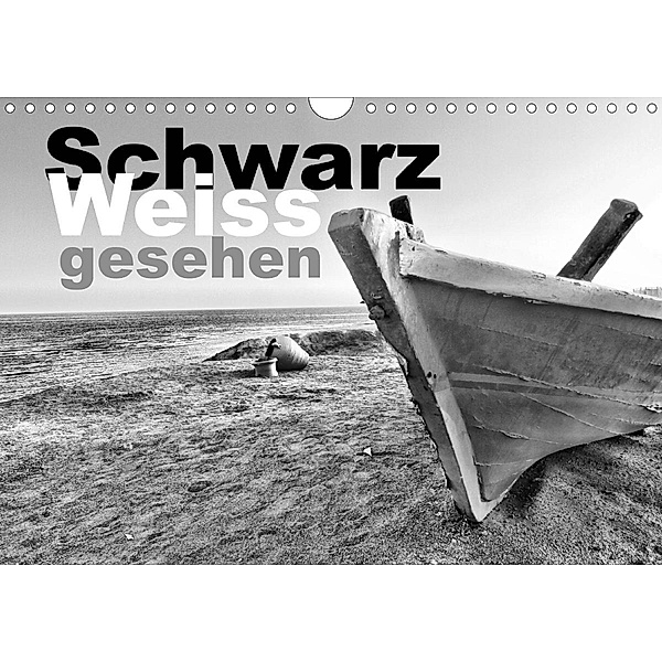 SchwarzWeiss gesehen (Wandkalender 2021 DIN A4 quer), Lindhuber Josef