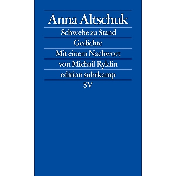 Schwebe zu Stand, Anna Altschuk