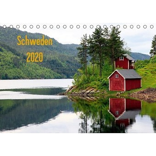 Schweden 2020 (Tischkalender 2020 DIN A5 quer), Jens Klingebiel
