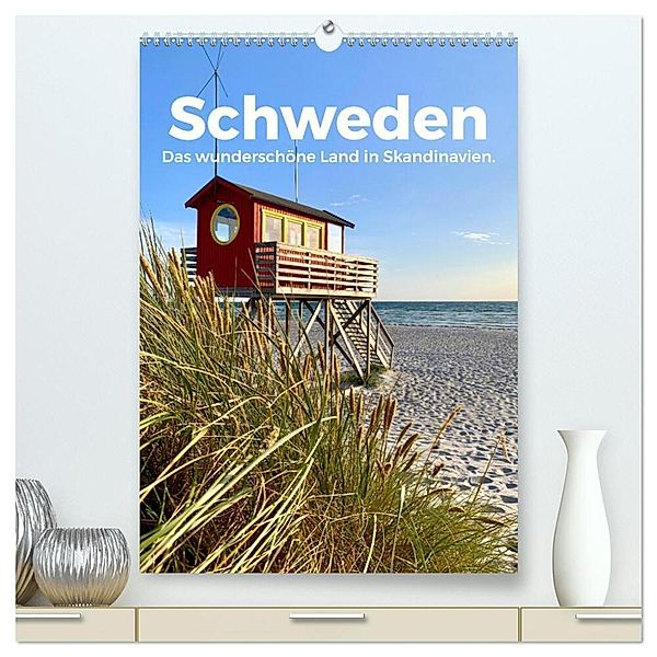 Schweden - Das wunderschöne Land in Skandinavien. (hochwertiger Premium Wandkalender 2024 DIN A2 hoch), Kunstdruck in Hochglanz, M. Scott