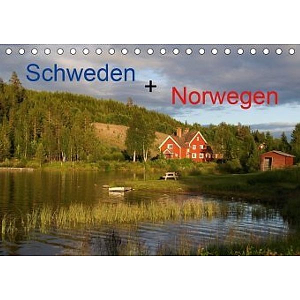 Schweden + Norwegen (Tischkalender 2020 DIN A5 quer)