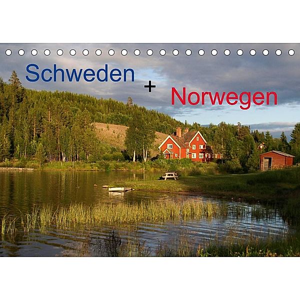 Schweden + Norwegen (Tischkalender 2023 DIN A5 quer), El.kra-photographie