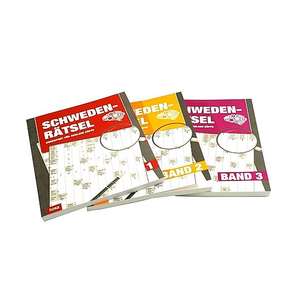 Schweden - Rätsel - Band 1-3 Großdruck - 3er Pack, 3 Teile