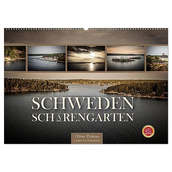 Schweden Schärengarten (Wandkalender 2025 DIN A2 quer), CALVENDO Monatskalender, Calvendo, Oliver Pinkoss