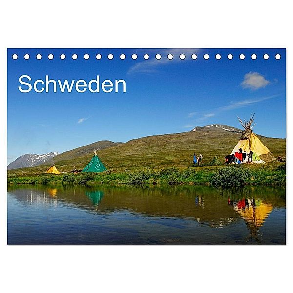 Schweden (Tischkalender 2024 DIN A5 quer), CALVENDO Monatskalender, McPHOTO