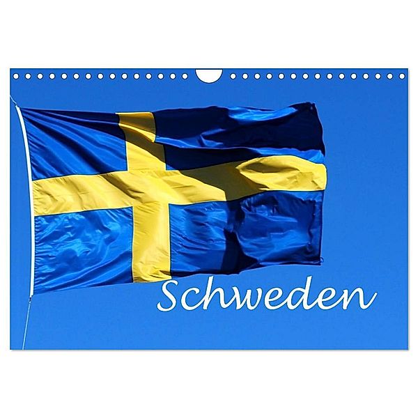 Schweden (Wandkalender 2024 DIN A4 quer), CALVENDO Monatskalender, tinadefortunata