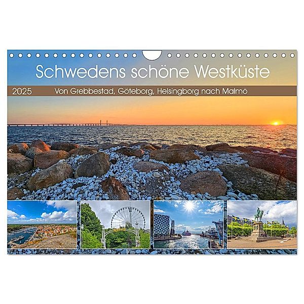Schwedens schöne Westküste (Wandkalender 2025 DIN A4 quer), CALVENDO Monatskalender, Calvendo, Christa Kramer
