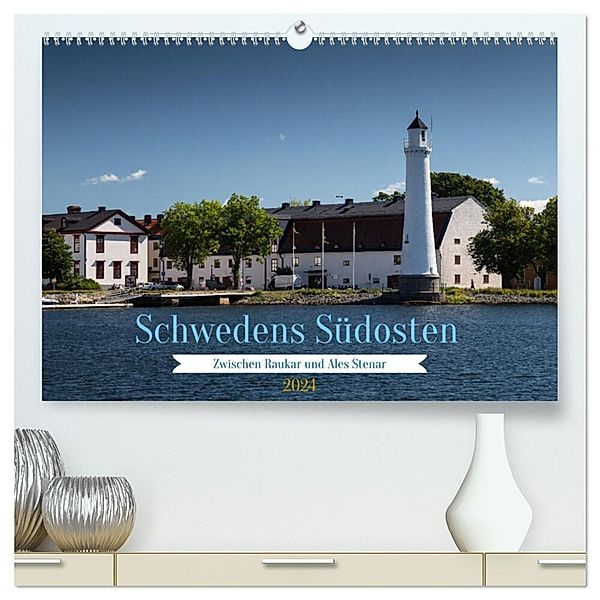 Schwedens Südosten (hochwertiger Premium Wandkalender 2024 DIN A2 quer), Kunstdruck in Hochglanz, Helmut Gulbins