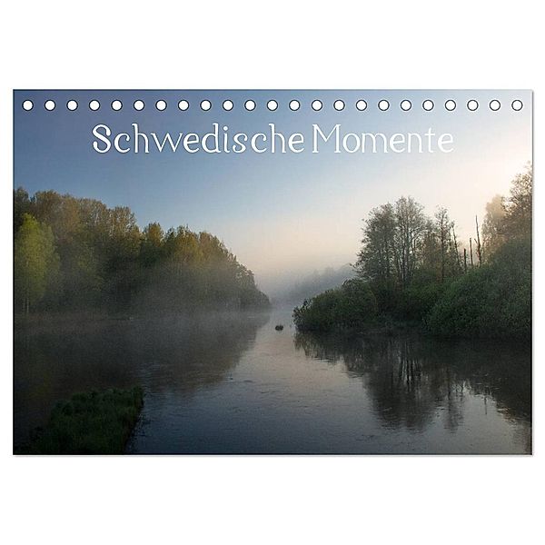 Schwedische Momente (Tischkalender 2024 DIN A5 quer), CALVENDO Monatskalender, Martin Wenner