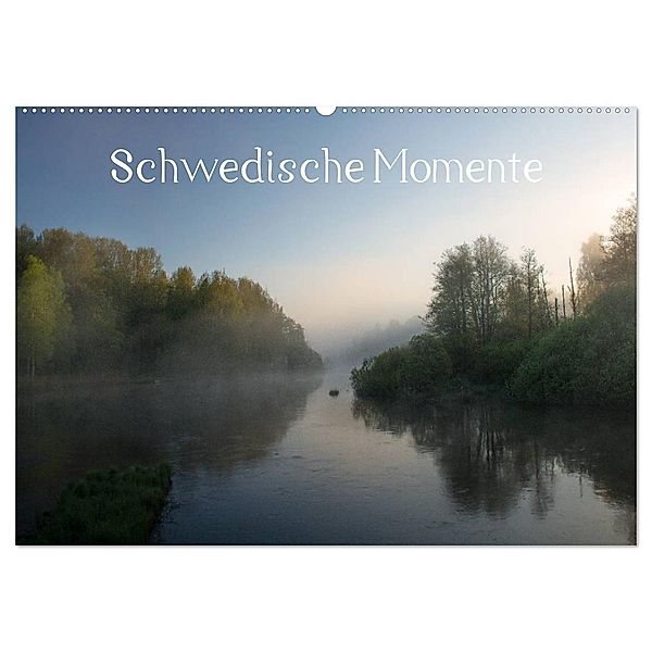 Schwedische Momente (Wandkalender 2024 DIN A2 quer), CALVENDO Monatskalender, Martin Wenner