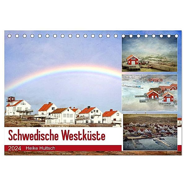 Schwedische Westküste (Tischkalender 2024 DIN A5 quer), CALVENDO Monatskalender, Heike Hultsch