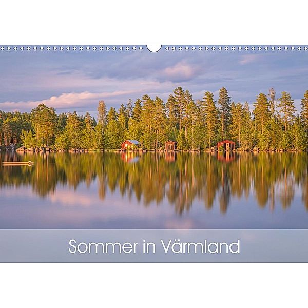 Schwedischer Sommer in Värmland (Wandkalender 2021 DIN A3 quer), Daniel Burdach