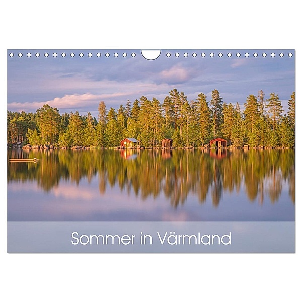Schwedischer Sommer in Värmland (Wandkalender 2024 DIN A4 quer), CALVENDO Monatskalender, Daniel Burdach