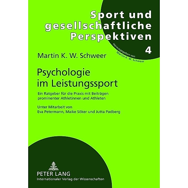 Schweer, M: Psychologie im Leistungssport, Martin K. W Schweer