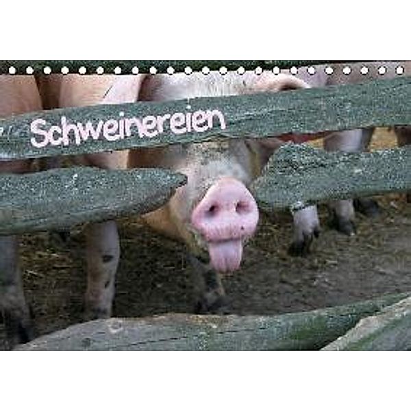 Schweinereien (Tischkalender 2015 DIN A5 quer), Martina Berg