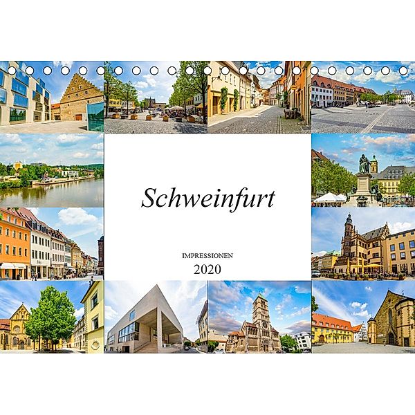 Schweinfurt Impressionen (Tischkalender 2020 DIN A5 quer), Dirk Meutzner