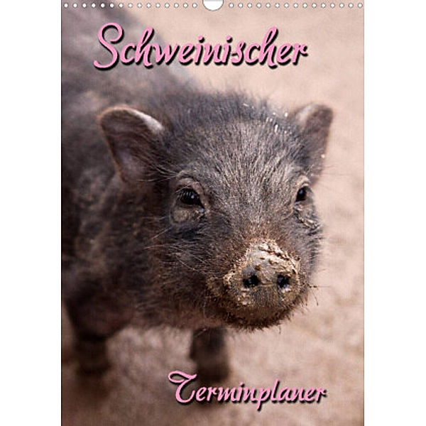 Schweinischer Terminplaner (Wandkalender 2022 DIN A3 hoch), Martina Berg