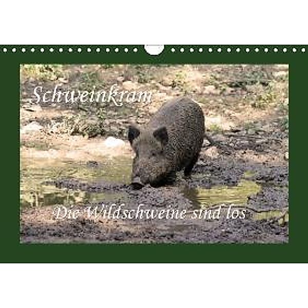 Schweinkram - Die Wildschweine sind los (Wandkalender 2015 DIN A4 quer), Antje Lindert-Rottke