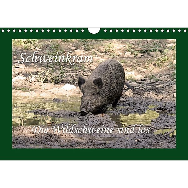 Schweinkram - Die Wildschweine sind los (Wandkalender 2020 DIN A4 quer), Antje Lindert-Rottke