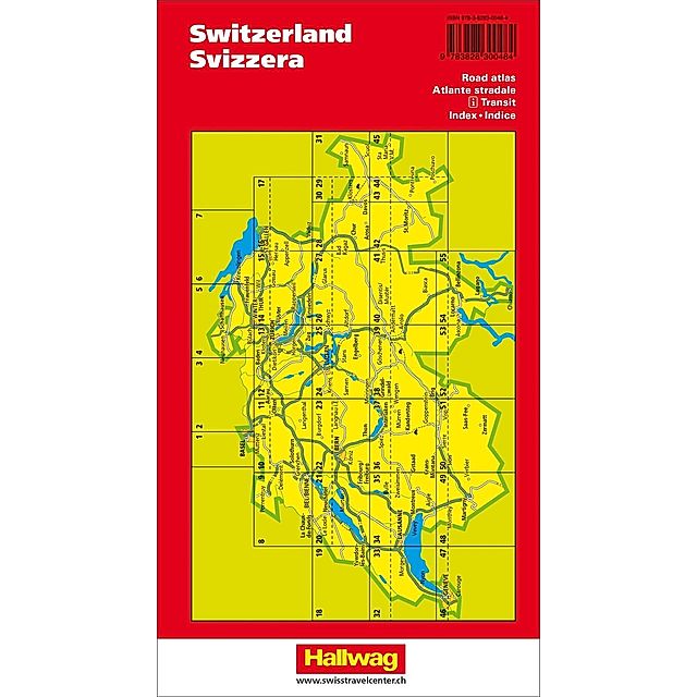 Schweiz CH-Touring Strassenatlas 1:250 000 Hallwag Strassenatlas Suisse  Buch versandkostenfrei bei Weltbild.ch bestellen