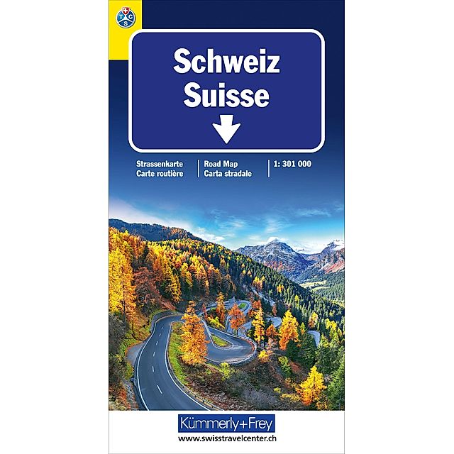 Schweiz TCS 2021 Strassenkarte Buch jetzt online bei Weltbild.ch bestellen