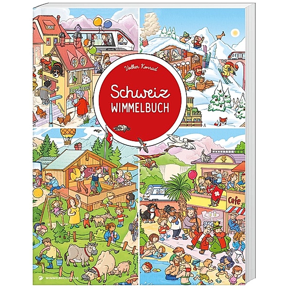 Schweiz Wimmelbuch, Volker Konrad