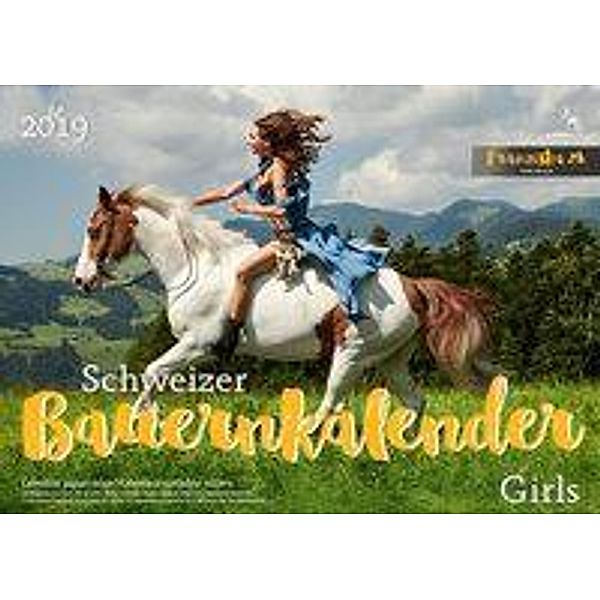 Schweizer Bauernkalender - Girls 2019