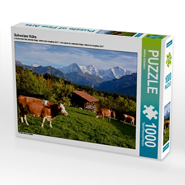 Schweizer Kühe (Puzzle), Bettina Schnittert
