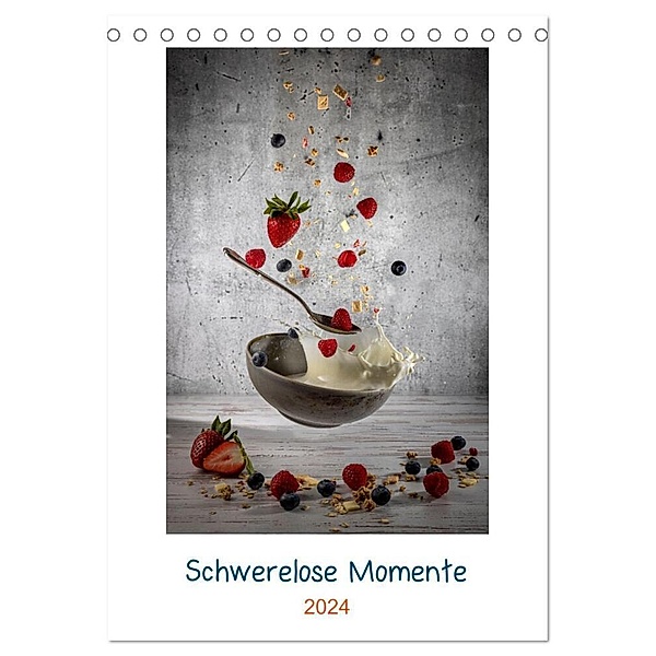 Schwerelose Momente (Tischkalender 2024 DIN A5 hoch), CALVENDO Monatskalender, Immephotography