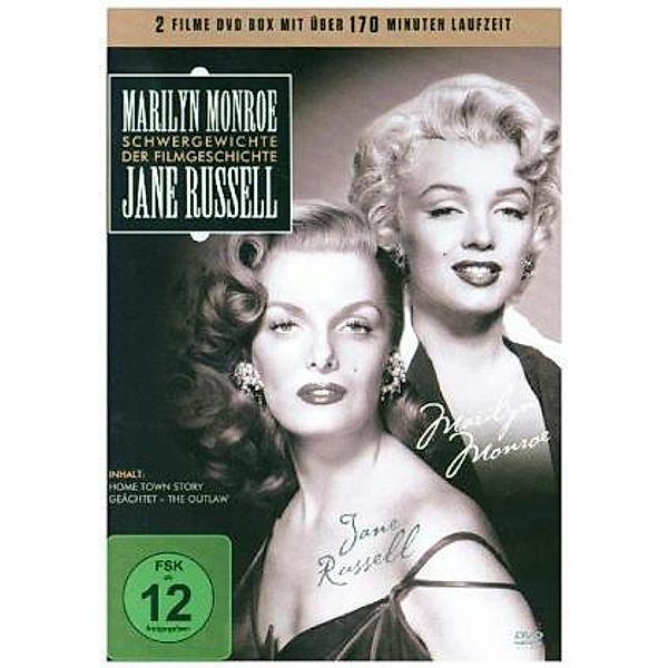 Schwergewichte der Filmgeschichte - Marilyn Monroe und Jane Russel, 1 DVD