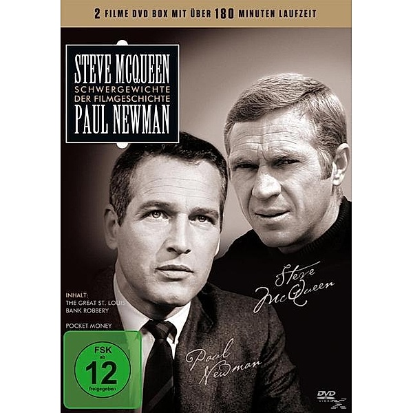 Schwergewichte der Filmgeschichte - Steve McQueen / Paul Newman, Steve McQueen, Paul Newman, Lee Marvin, +++