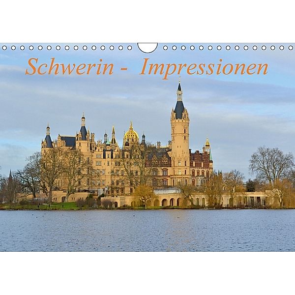 Schwerin - Impressionen (Wandkalender 2018 DIN A4 quer), Reinalde Roick