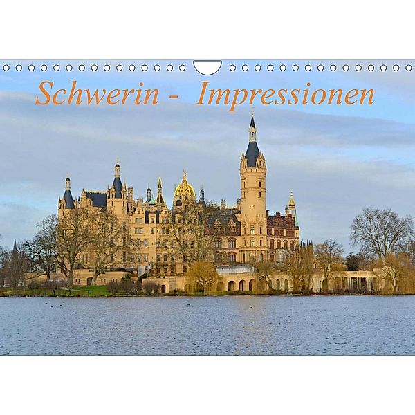 Schwerin - Impressionen (Wandkalender 2023 DIN A4 quer), Reinalde Roick