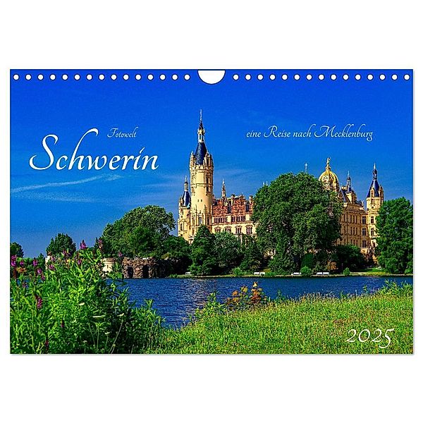 Schwerin Mecklenburg (Wandkalender 2025 DIN A4 quer), CALVENDO Monatskalender, Calvendo, Andreas Böckler