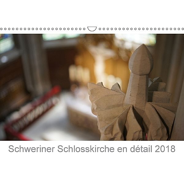 Schweriner Schlosskirche en détail 2018 (Wandkalender 2018 DIN A3 quer), Sebastian Wallroth