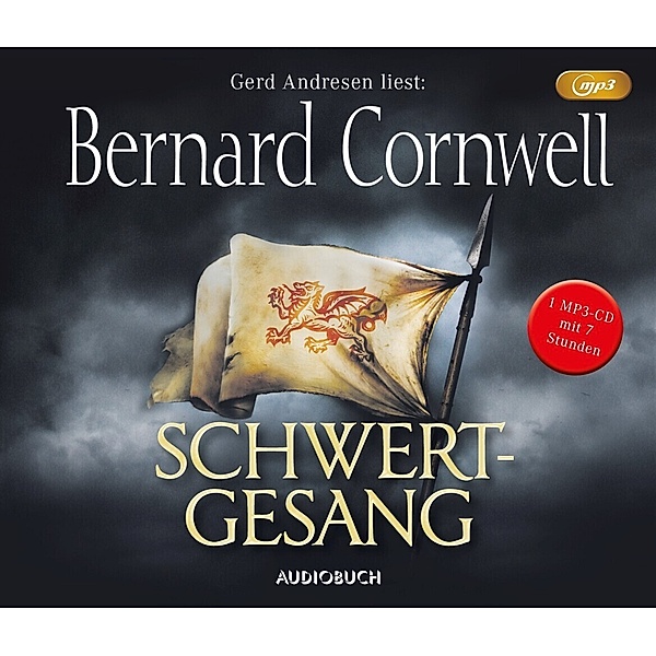 Schwertgesang,1 Audio-CD, MP3, Bernard Cornwell