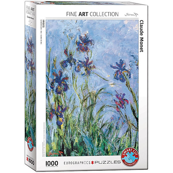 Eurographics Schwertlilien von Claude Monet (Puzzle), Claude Monet