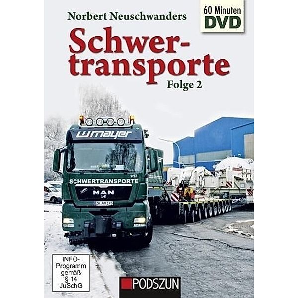Schwertransporte, 1 DVD, Norbert Neuschwanders
