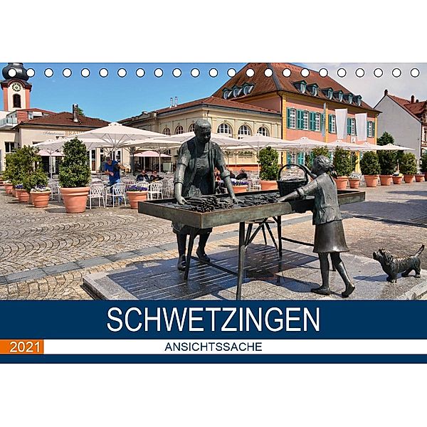 Schwetzingen - Ansichtssache (Tischkalender 2021 DIN A5 quer), Thomas Bartruff