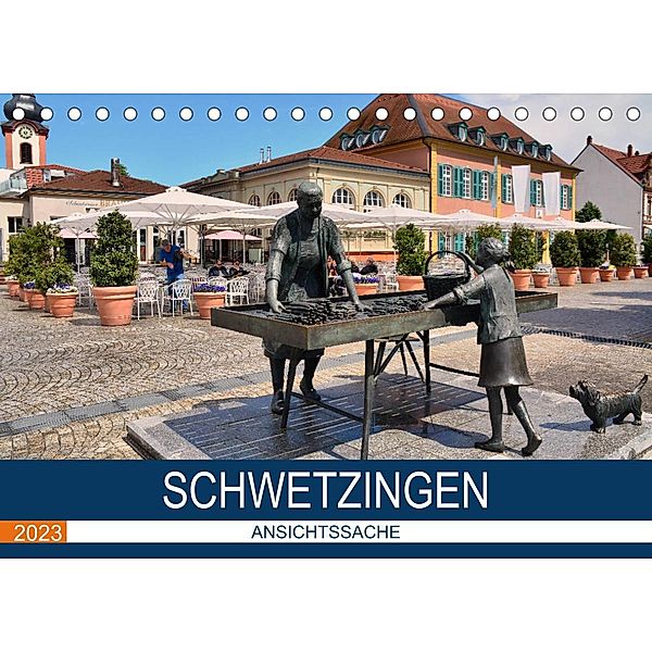 Schwetzingen - Ansichtssache (Tischkalender 2023 DIN A5 quer), Thomas Bartruff