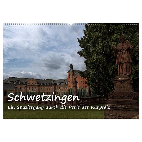 Schwetzingen - Ein Spaziergang durch die Perle der Kurpfalz (Wandkalender 2024 DIN A2 quer), CALVENDO Monatskalender, Axel Matthies