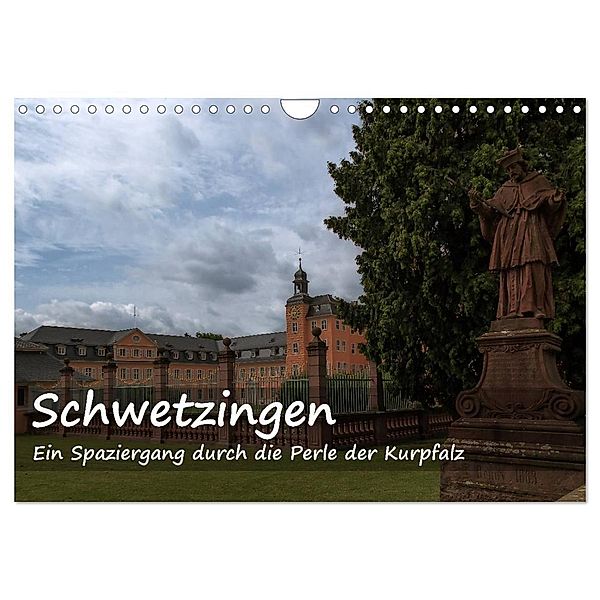 Schwetzingen - Ein Spaziergang durch die Perle der Kurpfalz (Wandkalender 2024 DIN A4 quer), CALVENDO Monatskalender, Axel Matthies