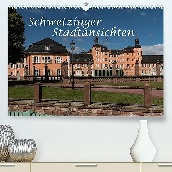 Schwetzinger Stadtansichten (Premium, hochwertiger DIN A2 Wandkalender 2023, Kunstdruck in Hochglanz), Axel Matthies