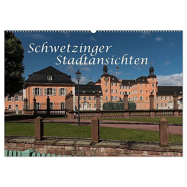 Schwetzinger Stadtansichten (Wandkalender 2024 DIN A2 quer), CALVENDO Monatskalender, Axel Matthies